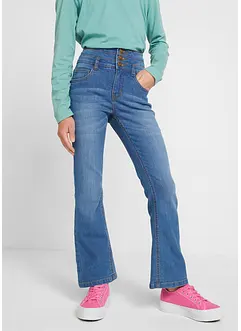 Jeans high waist, flared, bonprix