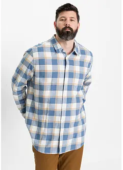 Camicia in flanella a maniche lunghe, bonprix