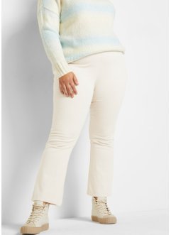 Pantaloni elasticizzati cropped in cotone, bpc bonprix collection