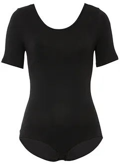 Body a mezze maniche con cotone, bonprix