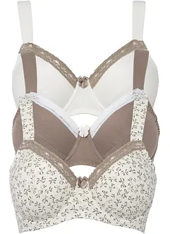 Reggiseno con ferretto e cotone biologico (pacco da 3), bonprix