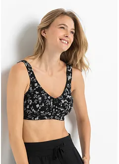 Reggiseno senza ferretto con cotone biologico morbido (pacco da 2), bonprix
