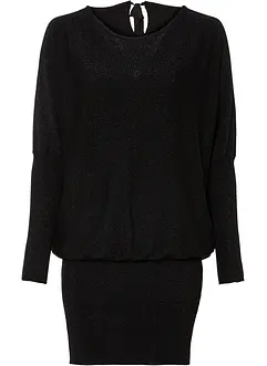 Abito in maglia glitterato, bonprix