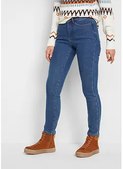 Jeans termici morbidi, slim, bonprix