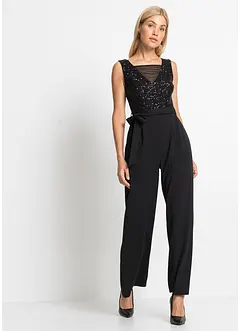 Tuta elegante con paillettes, bonprix