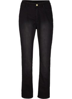 Jeans termici con gambe diritte e cinta comoda, bpc bonprix collection