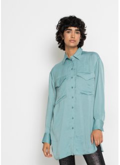 Tessabit Donna Abbigliamento Camicie Camicie a maniche lunghe Camicia A Manica Lunga Con Strass 