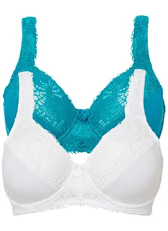 Reggiseno minimizer con ferretto (pacco da 2), bonprix