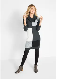 Abito in maglia al ginocchio, bonprix
