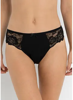 Slip con pizzo (pacco da 4), bonprix