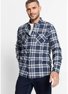 Camicia in flanella a maniche lunghe, bonprix