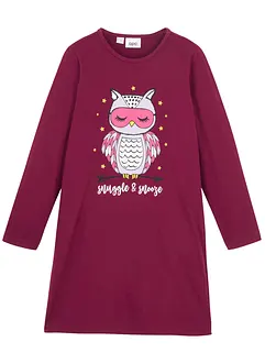 Camicia da notte con cotone biologico, bonprix