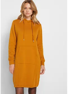 Abito in felpa di misto cotone, bonprix
