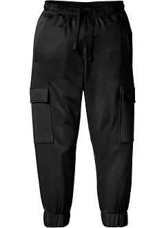 Pantaloni da jogging con tasche cargo, loose fit, bonprix