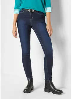 Jeans skinny elasticizzati, vita alta, bonprix