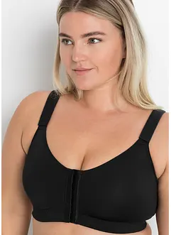 Reggiseno sportivo con chiusura anteriore e sostegno forte, bonprix