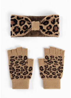 Fascia e guanti (set 2 pezzi), bpc bonprix collection