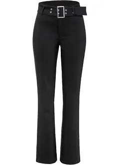 Pantaloni elasticizzati con cintura, bonprix