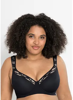 Reggiseno imbottito con ferretto e poliammide riciclata, bonprix