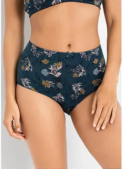 Slip a vita alta con cotone biologico (pacco da 4), bonprix