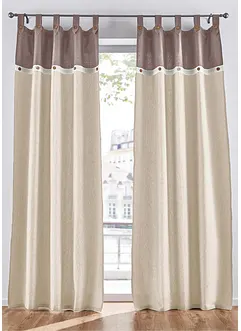 Tenda in cotone biologico con bottoni (pacco da 1), bonprix