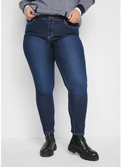 Jeans skinny elasticizzati a vita alta, bonprix