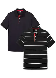 Polo in piquet di puro cotone (pacco da 2), bonprix