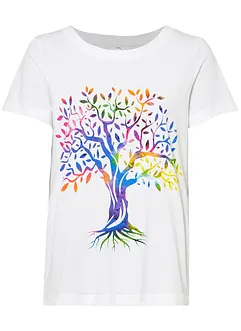 T-shirt stampata in cotone biologico, bonprix