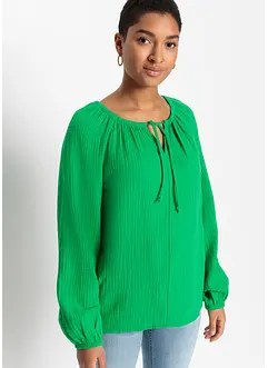 Blusa in mussola di cotone, bonprix