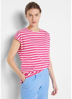 Maglia in cotone a righe, bonprix