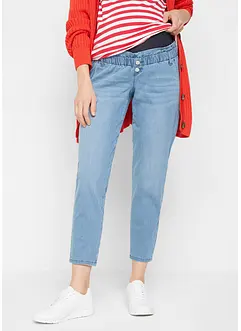 Jeans prémaman elasticizzati in cotone, gambe affusolate, bonprix