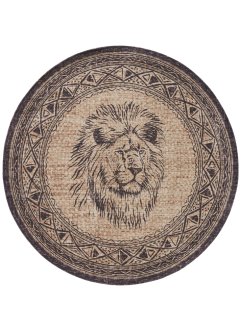 Tappeto rotondo con testa di leone, bpc living bonprix collection