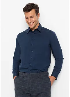 Camicia elasticizzata slim fit (pacco da 2), bonprix