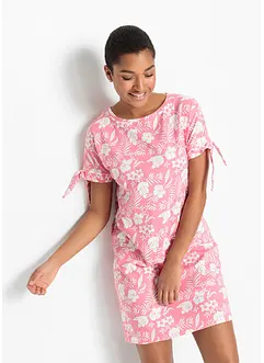 Abito di jersey a fiori, bonprix