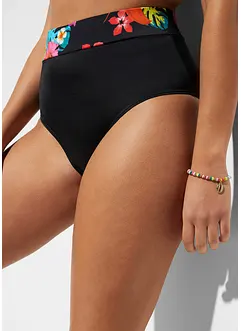 Slip a vita alta per bikini con sgambatura classica, bonprix