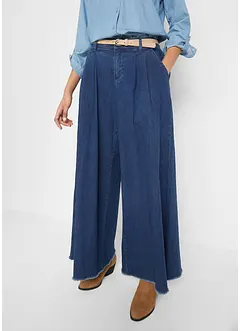 Jeans elasticizzati basic Essential, wide leg, bonprix