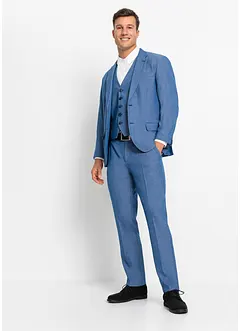 Completo (3 pezzi) giacca, pantaloni, gilet, regular fit, bonprix