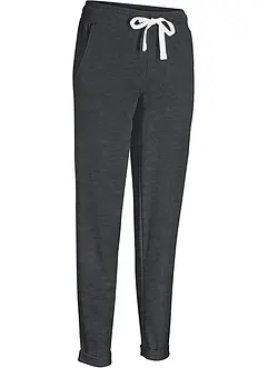 Pantaloni in felpa con laccetto, regular fit, bonprix