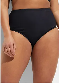 Slip per bikini a vita alta con effetto modellante leggero, bonprix