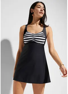 Tankini lungo con slip a vita alta (set 2 pezzi), bonprix