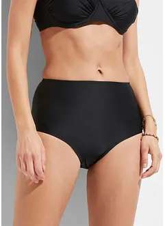 Slip per bikini a vita alta con effetto modellante leggero, bonprix