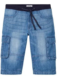 Bermuda lunghi in jeans, relaxed fit, bonprix