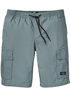 Bermuda cargo con elastico in vita e taglio comfort, regular fit, bonprix