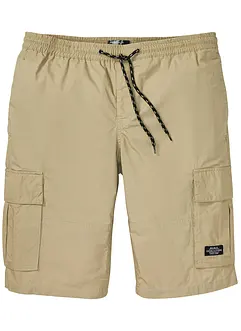 Bermuda cargo con elastico in vita, regular fit, bonprix
