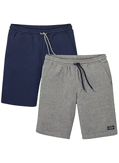 Bermuda in felpa (pacco da 2), bonprix