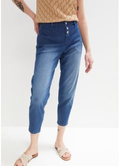 Mom jeans cropped elasticizzati, John Baner JEANSWEAR