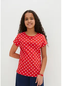 T-shirt in puro cotone biologico (pacco da 2), bonprix
