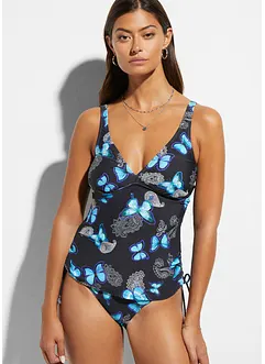 Top per tankini con laccetti da annodare, bonprix