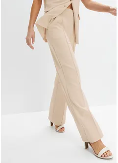 Pantaloni con elastico in vita in interlock robusto, bonprix