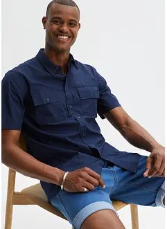 Camicia a maniche corte in puro cotone, bonprix